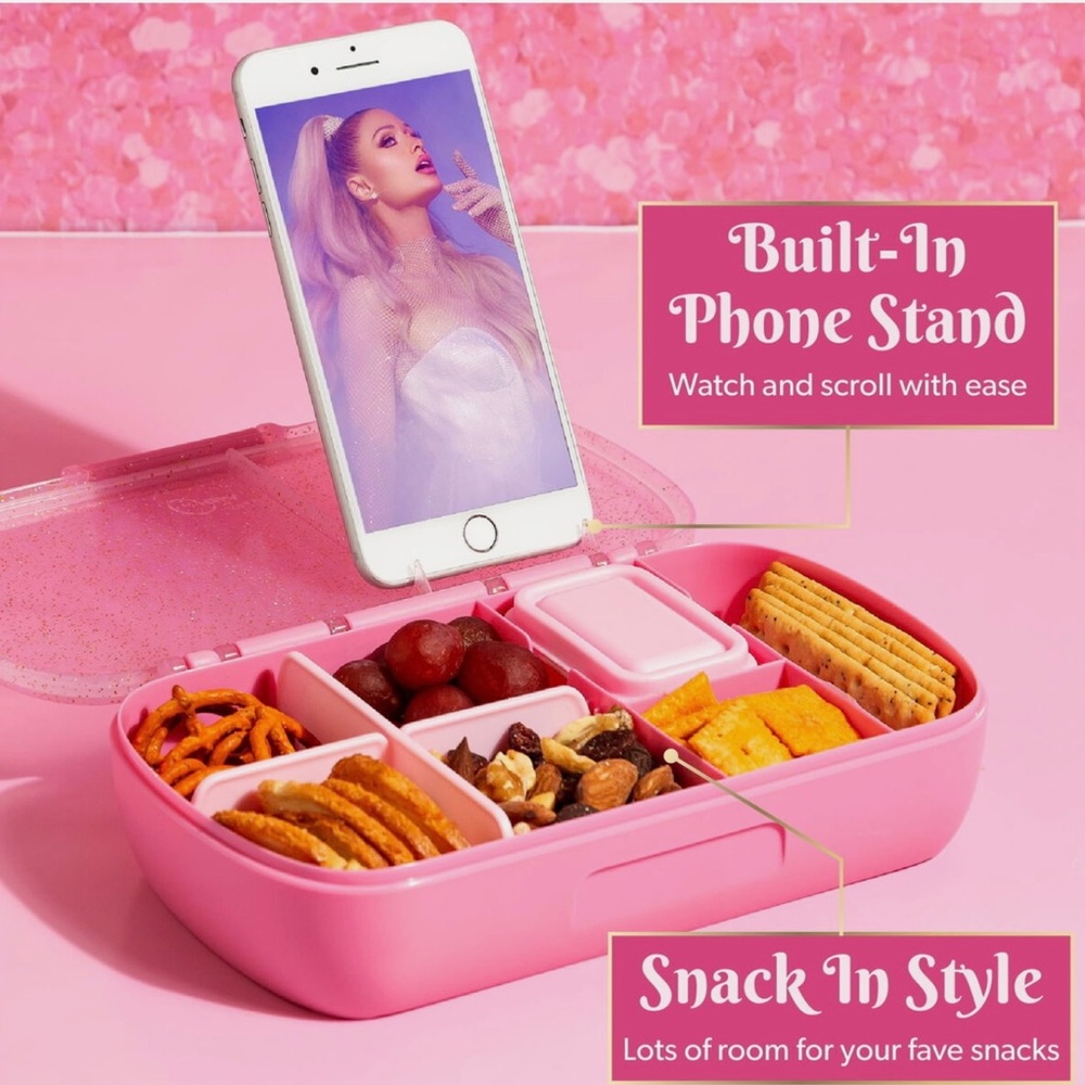 Pink glitter snack Box - Picture 2 of 16